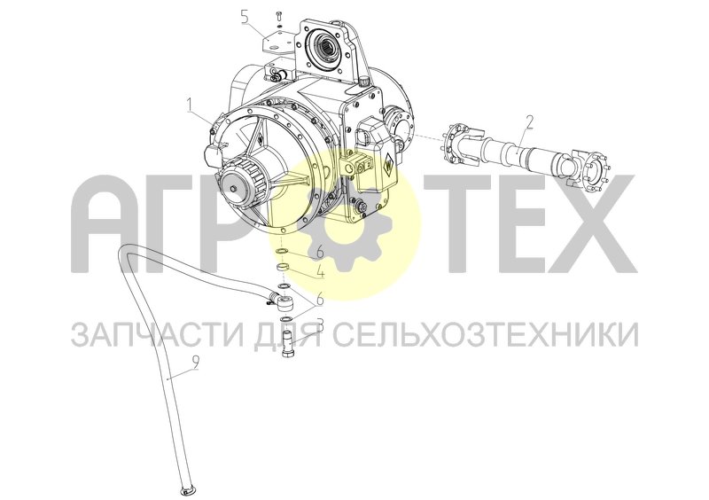 Чертеж Привод ротора (RT520.15.03.000Ф)